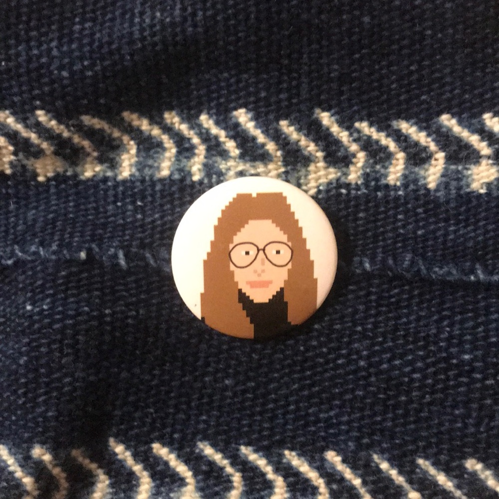 Gloria Steinem Pin